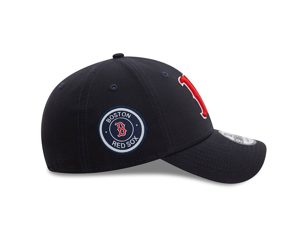 New Era Boston Red Sox Navy 9Forty Strapback Casquette