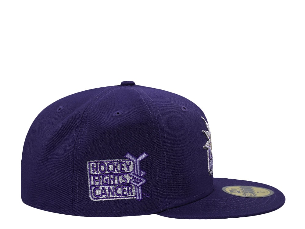 New Era New York Rangers Hockey Fights Cancer Edition 59Fifty Fitted Casquette