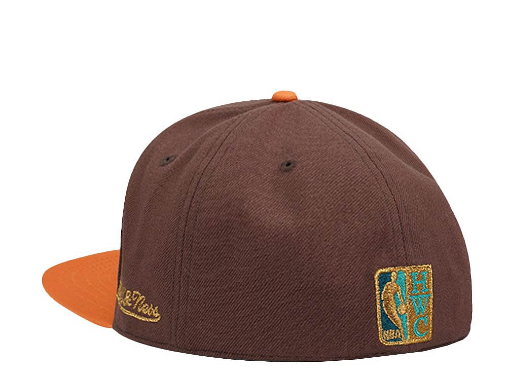 Mitchell & Ness Seattle Supersonics All Star Game Copper Top Hardwood Classic Dynasty Fitted Casquette