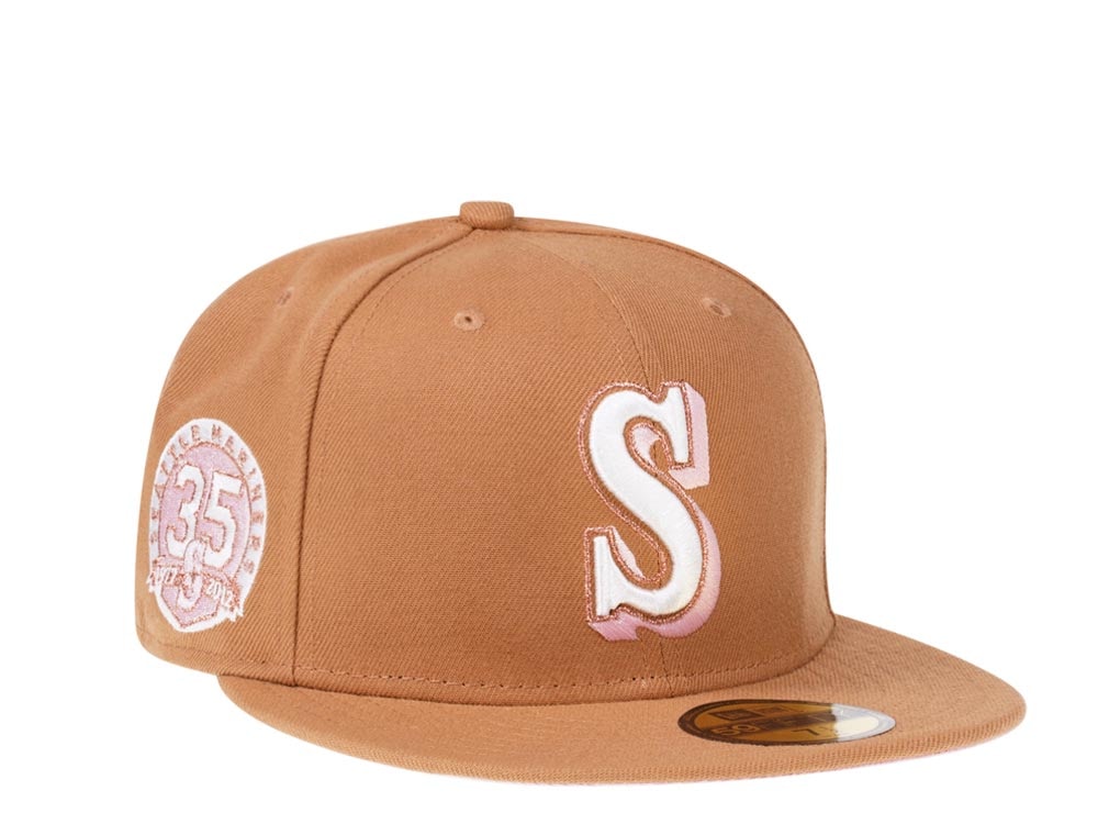 New Era Seattle Mariners 35th Anniversary Sweet Gingerbread Edition 59Fifty Fitted Casquette