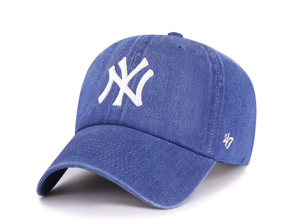 47Brand New York Yankees Timber Blue Lennon Edition Clean Up Strapback Casquette