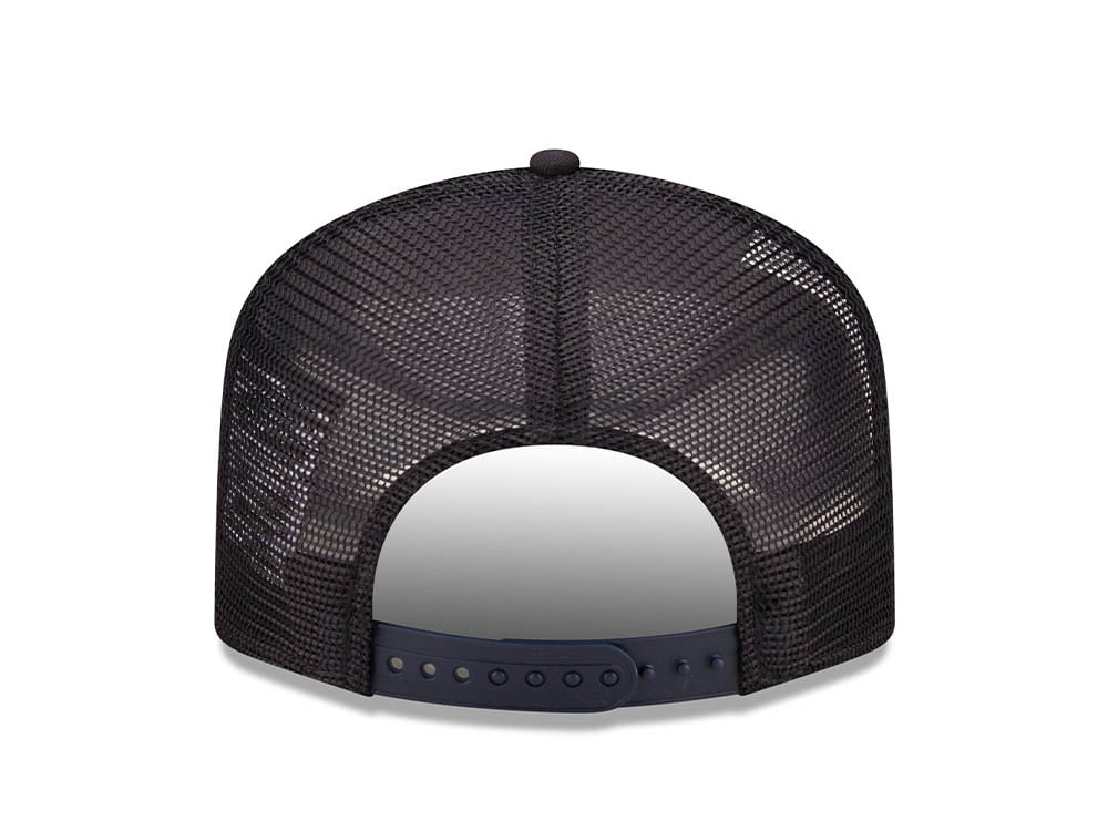 New Era Washington Postcard Navy A Frame Trucker Snapback Casquette