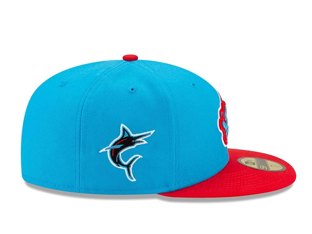 New Era Miami Marlins Authentic City Connect 59Fifty Fitted Casquette