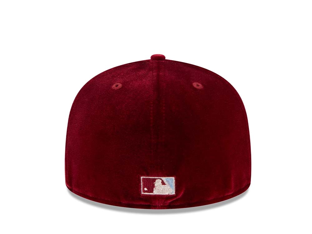 New Era Philadelphia Phillies World Series 1980 Velvet 59Fifty Fitted Casquette