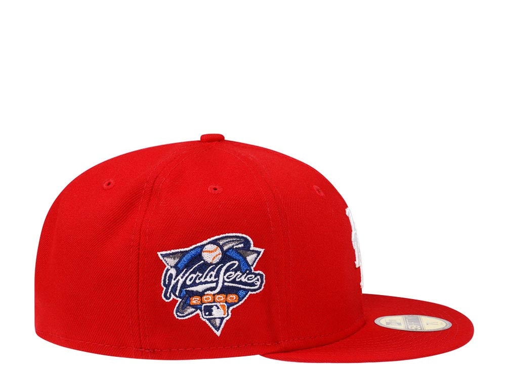 New Era New York Mets World Series 2000 Red Glacier Blue Edition 59Fifty Fitted Casquette