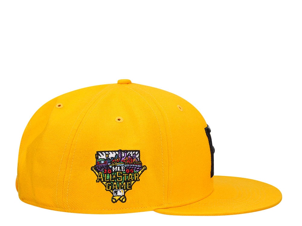 47Brand Pittsburgh Pirates All Star Game 2006 Gold Sure Shot Under Captain Snapback Casquette