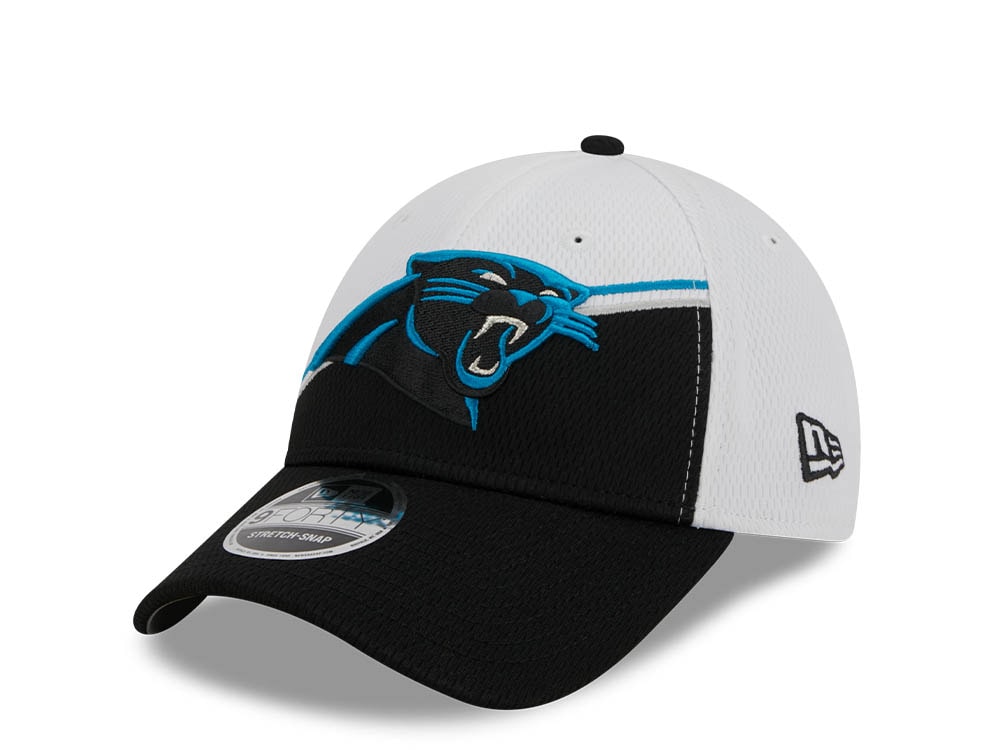New Era Carolina Panthers NFL Sideline 2023 Black White  9Forty Snapback Casquette