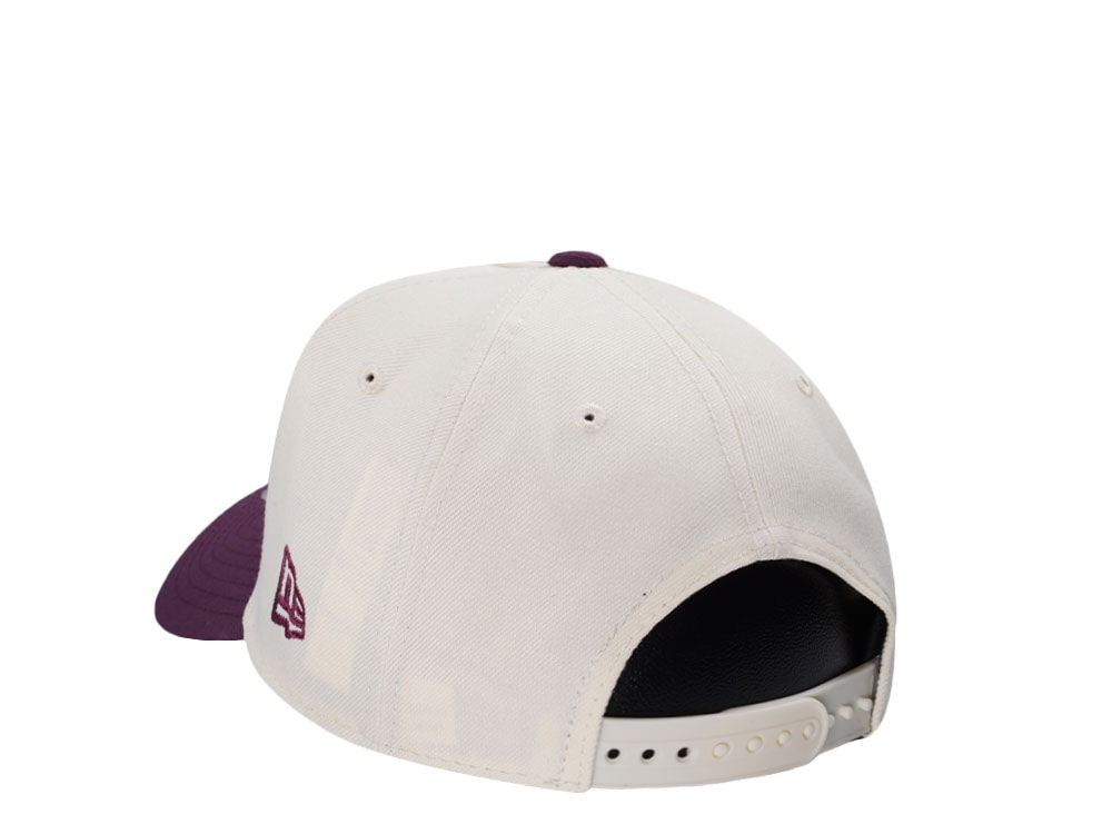 New Era Anaheim Ducks Circle Logo Chrome Two Tone Edition 9Forty A Frame Snapback Casquette