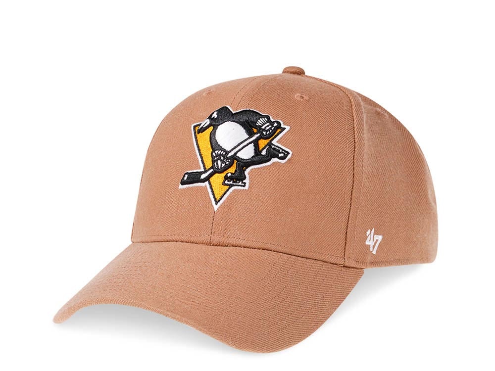 47Brand Pittsburgh Penguins Camel Classic Snapback Casquette
