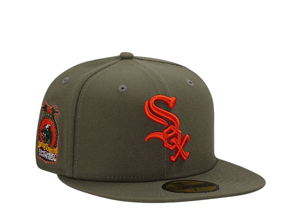New Era Chicago White Sox Spring Training 1996 Olive Prime Edition 59Fifty Fitted Casquette