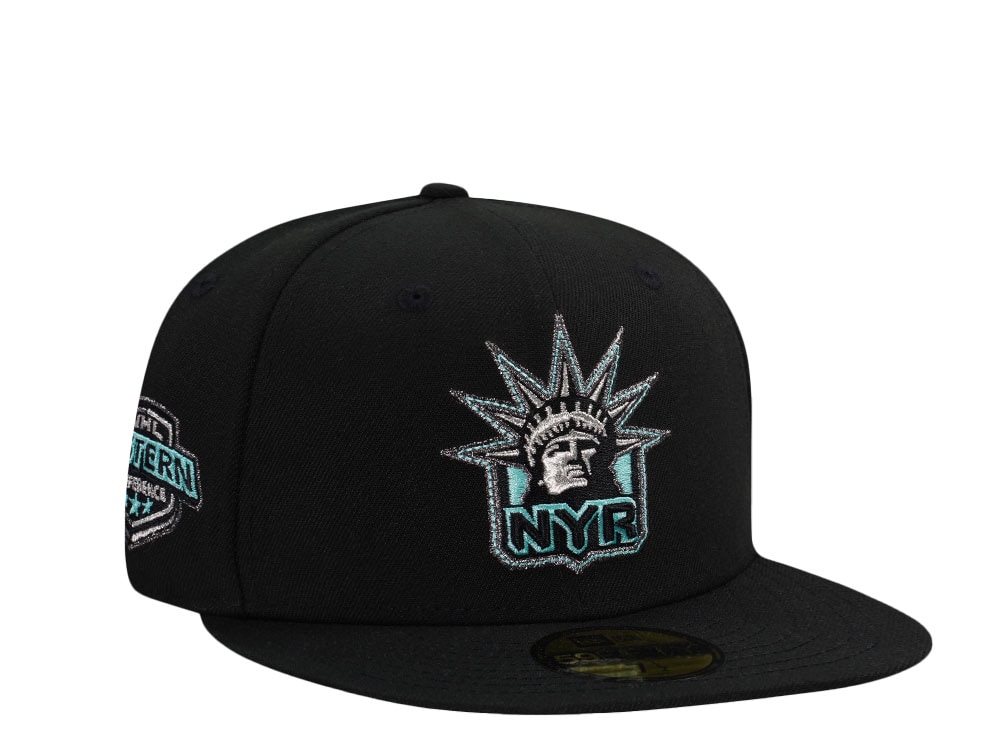 New Era New York Rangers Black Tiffany Prime Edition 59Fifty Fitted Casquette