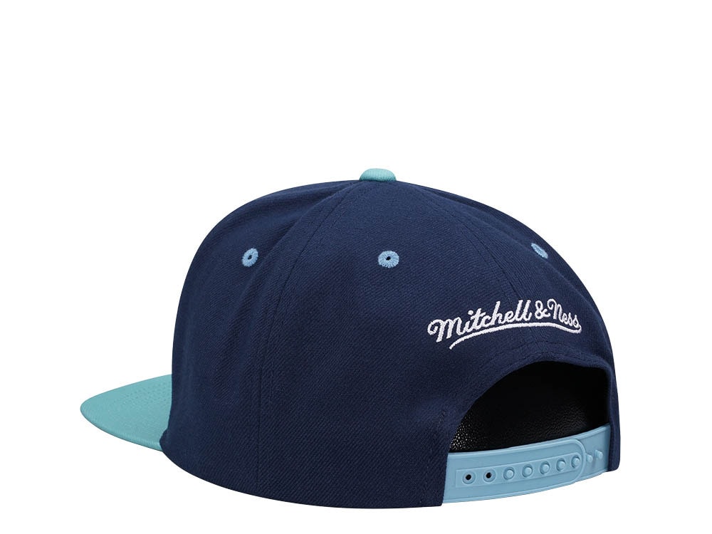 Mitchell & Ness Seattle Kraken Transcript Two Tone Snapback Casquette