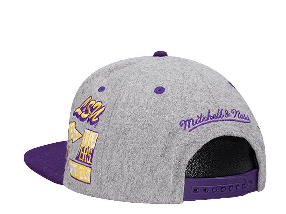 Mitchell & Ness Louisiana State University NCAA Melton Patch Snapback Casquette