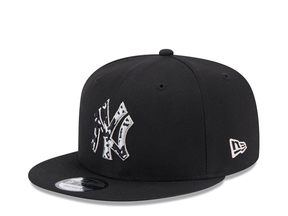 New Era New York Yankees Seasonal Infill Black Edition 9Fifty Snapback Casquette