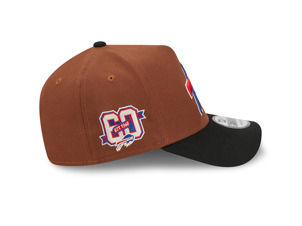 New Era Buffalo Bills 60th Anniversary Harvest Two Tone 9Forty A Frame Snapback Casquette