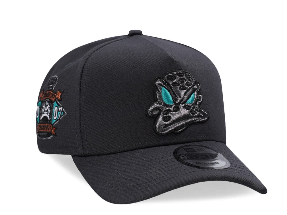 New Era Anaheim Ducks Stanley Cup 2007 Anthracite Prime Edition 9Forty A Frame Snapback Casquette