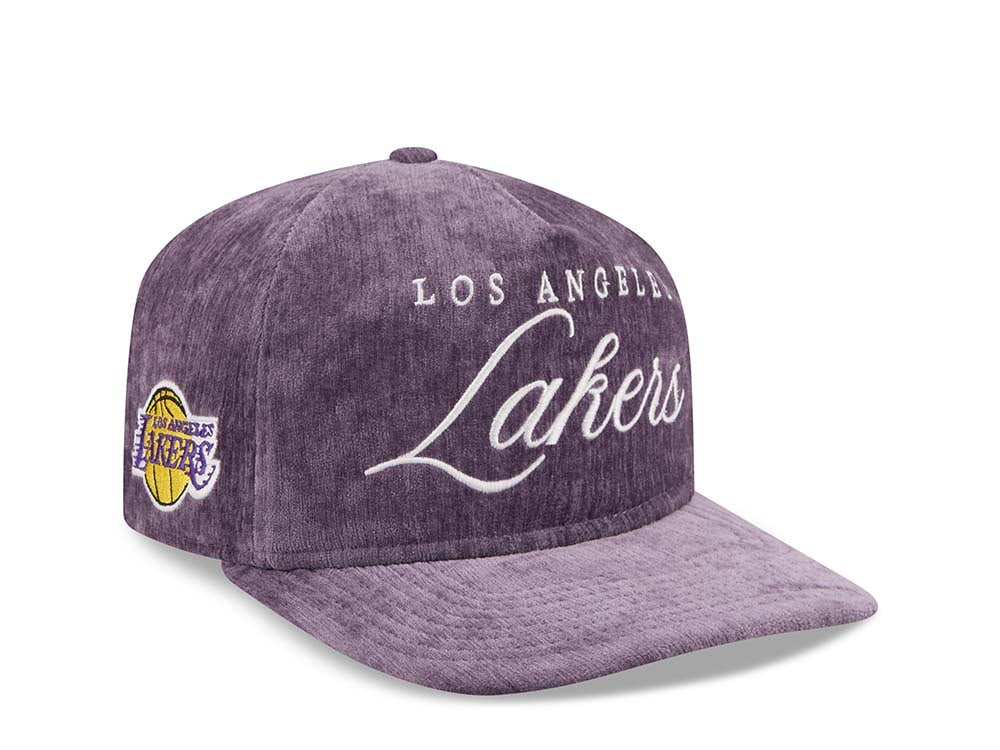 New Era Los Angeles Lakers Team Script 19Twenty Snapback Casquette