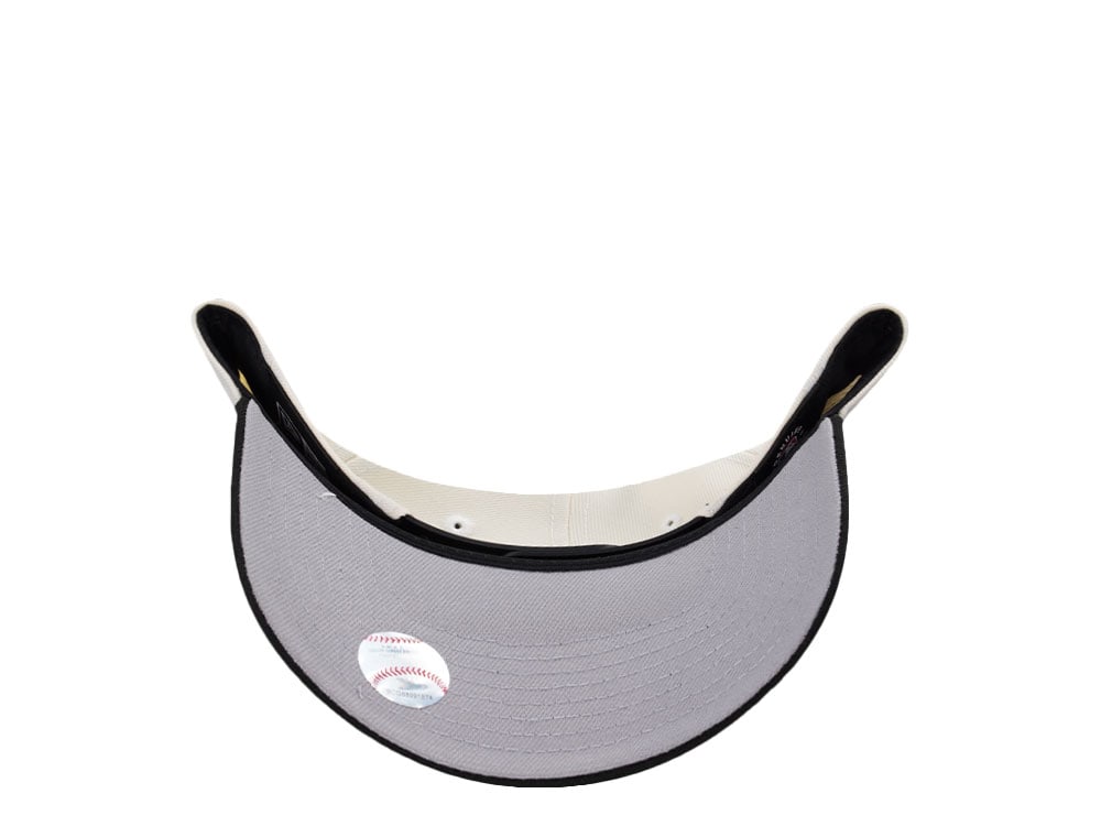 New Era San Francisco Giants Chrome Black Two Tone Edition 9Forty A Frame Snapback Casquette