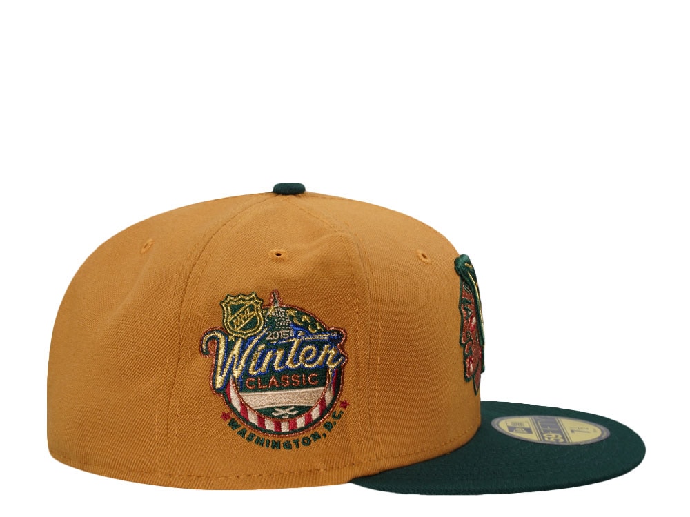 New Era Chicago Blackhawks Winter Classic 2015 Panama Two Tone Edition 59Fifty Fitted Casquette