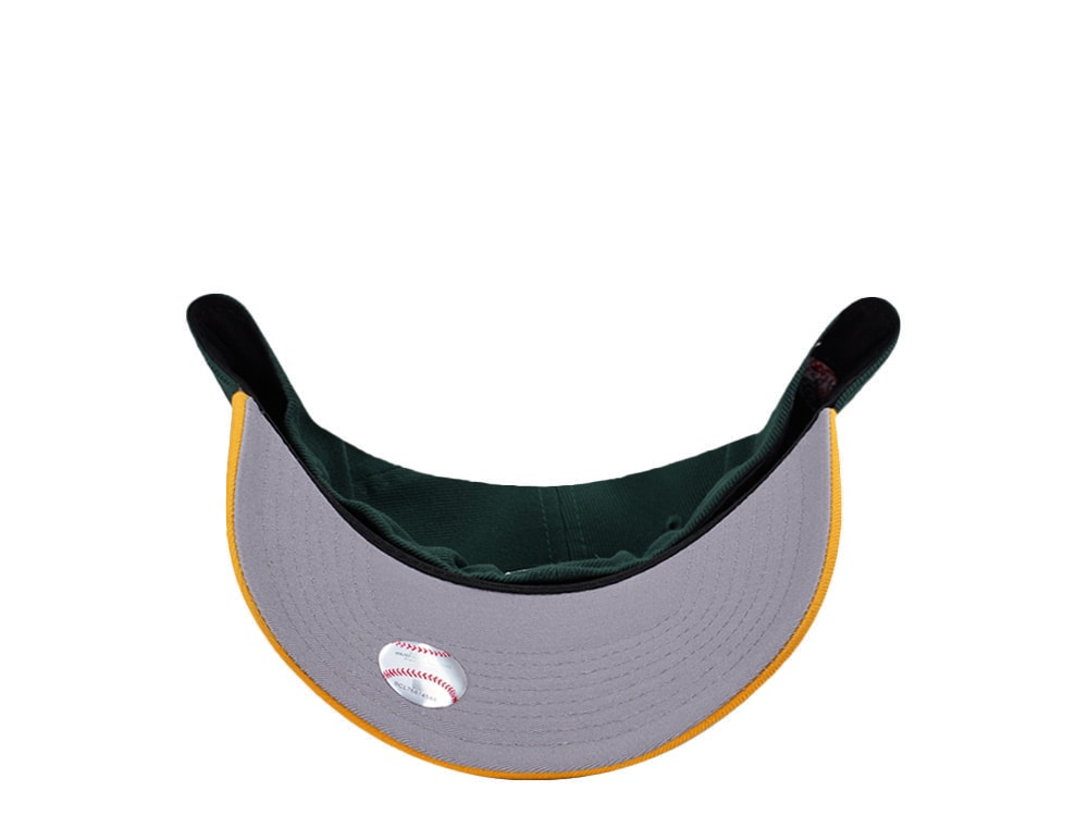 New Era Oakland Athletics World Series 1989 Dark Green Two Tone Edition 59Forty A Frame Fitted Casquette