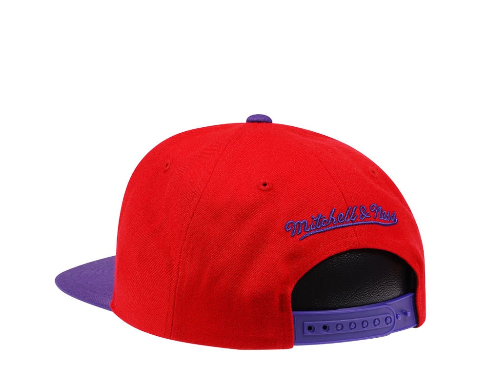 Mitchell & Ness Toronto Raptors Hardwood Classics 2 Tone Snapback Casquette