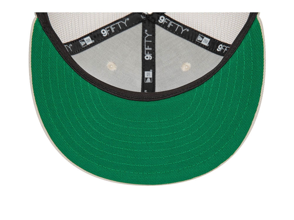 New Era Script Stone Throwback Edition 9Fifty Trucker Snapback Casquette