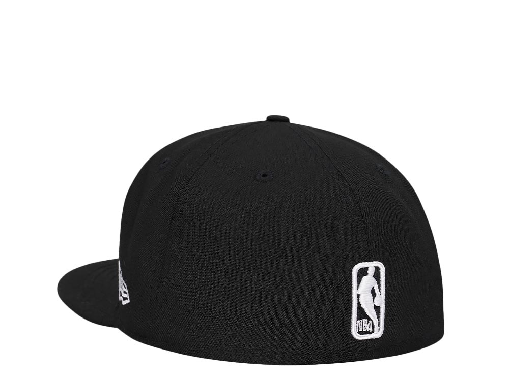 New Era Chicago Bulls Black White Detail Edition 59Fifty Fitted Casquette