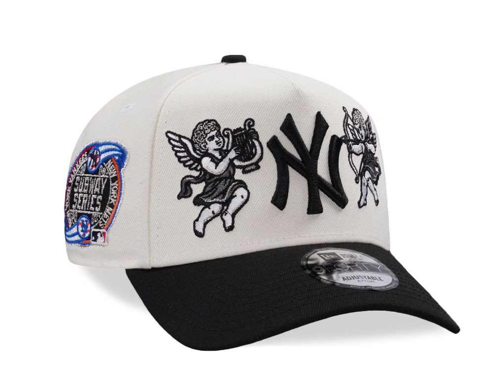 New Era New York Yankees Subway Series Cupid Chrome Two Tone Edition 9Forty A Frame Snapback Casquette