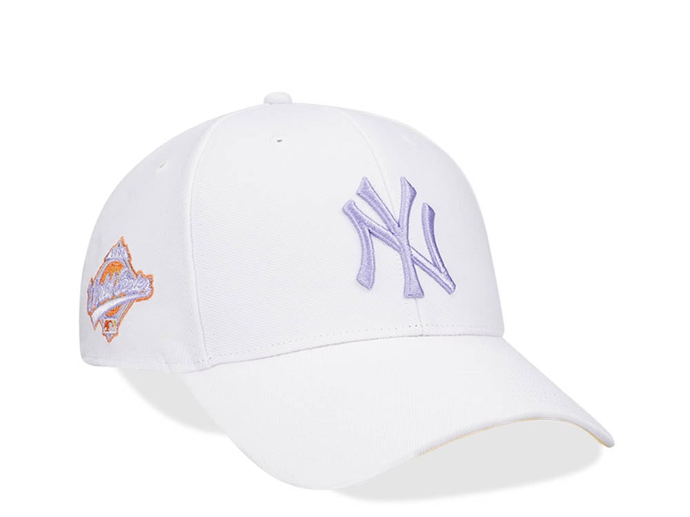47Brand New York Yankees World Series 1995 White Sure Shot MVP Snapback Casquette