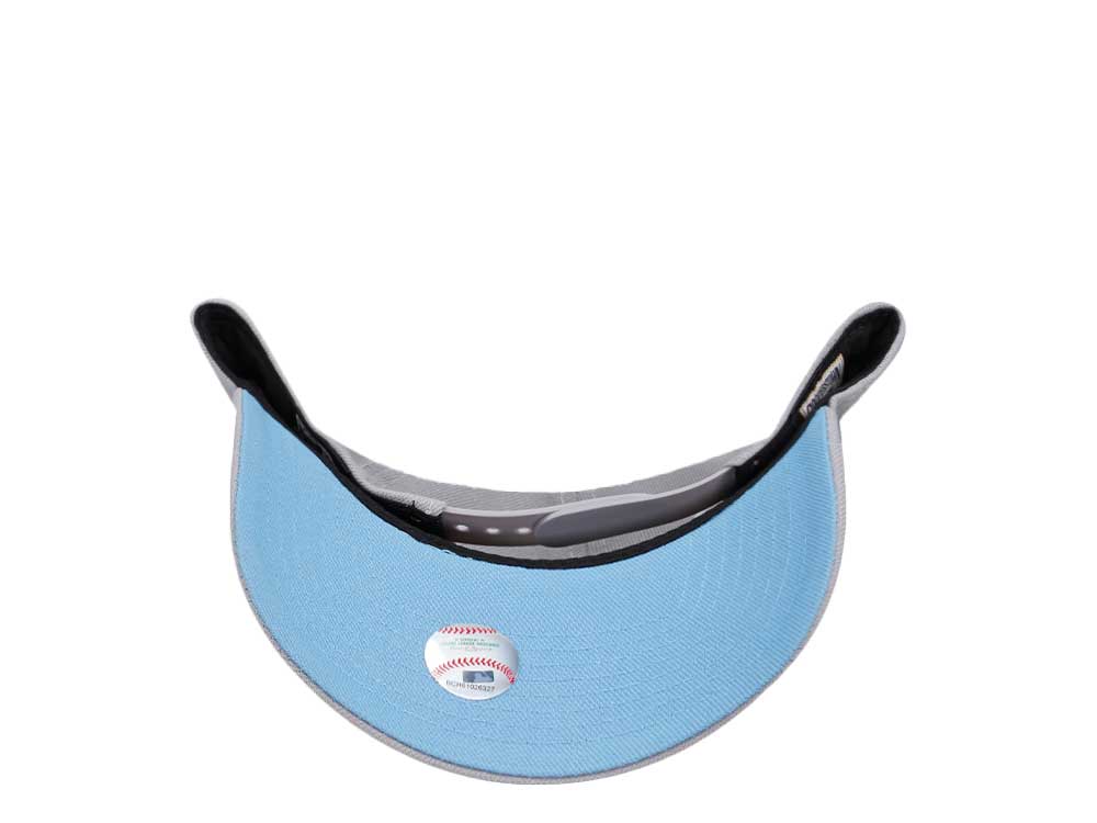 New Era Texas Rangers 40th Anniversary Gray Blue Edition 9Forty A Frame Snapback Casquette