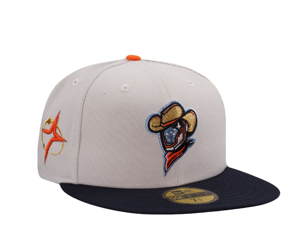 New Era Sugarland Space Cowboys Stone Two Tone Edition 59Fifty Fitted Casquette