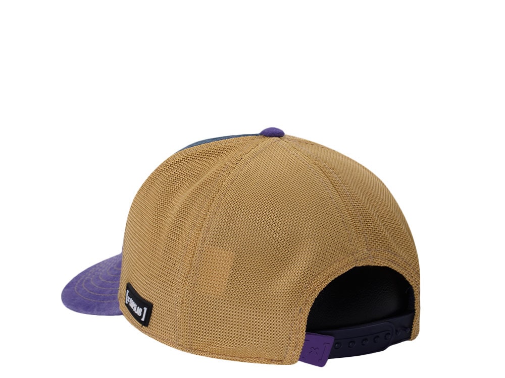 Capslab Tom and Jerry Distressed Navy Trucker Snapback Casquette