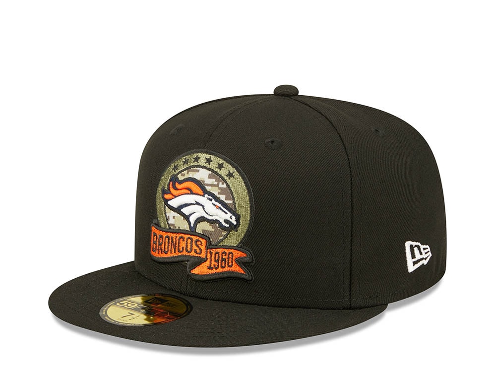 New Era Denver Broncos Salute to Service 2022 Fitted 59Fifty Casquette