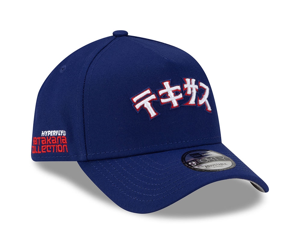 New Era Texas Rangers Hyperfly Edition 9Forty A Frame Snapback Casquette