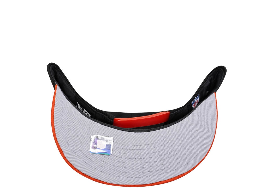 New Era Cincinnati Bengals Black and Orange Two Tone Edition 9Fifty Snapback Casquette