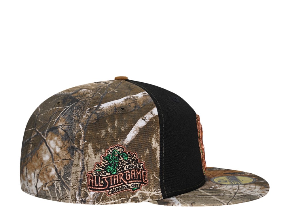 New Era Eugene Emeralds All Star Game 2014 Real Tree Outdoor Two Tone Edition 59Fifty Fitted Casquette