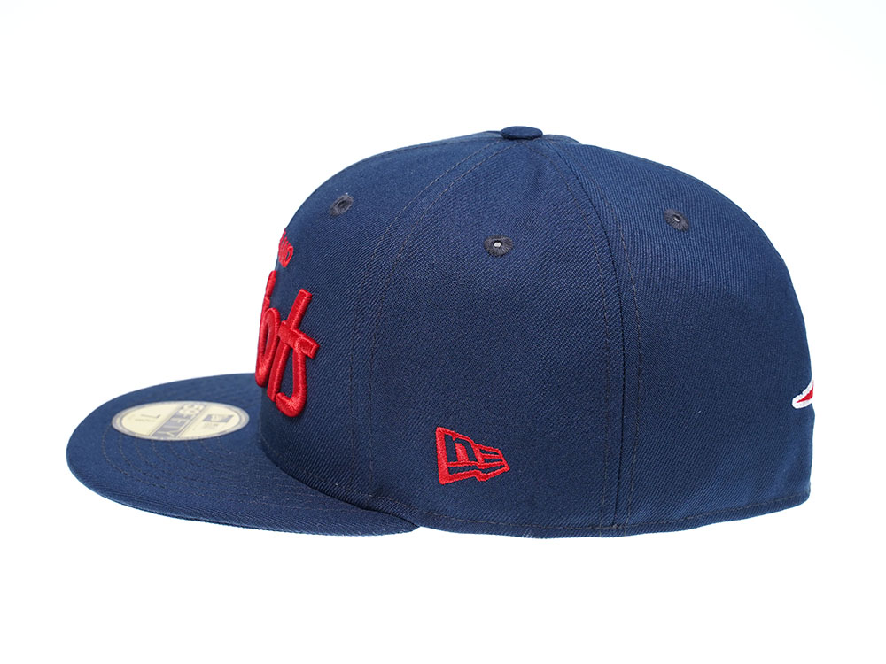 New Era New England Patriots Red Script Edition 59Fifty Fitted Casquette
