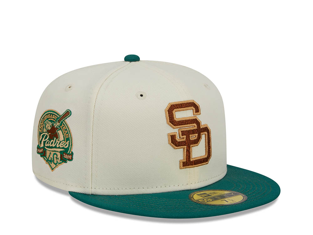 New Era San Diego Padres 40th Anniversary Stone Two Tone Edition 59Fifty Fitted Casquette