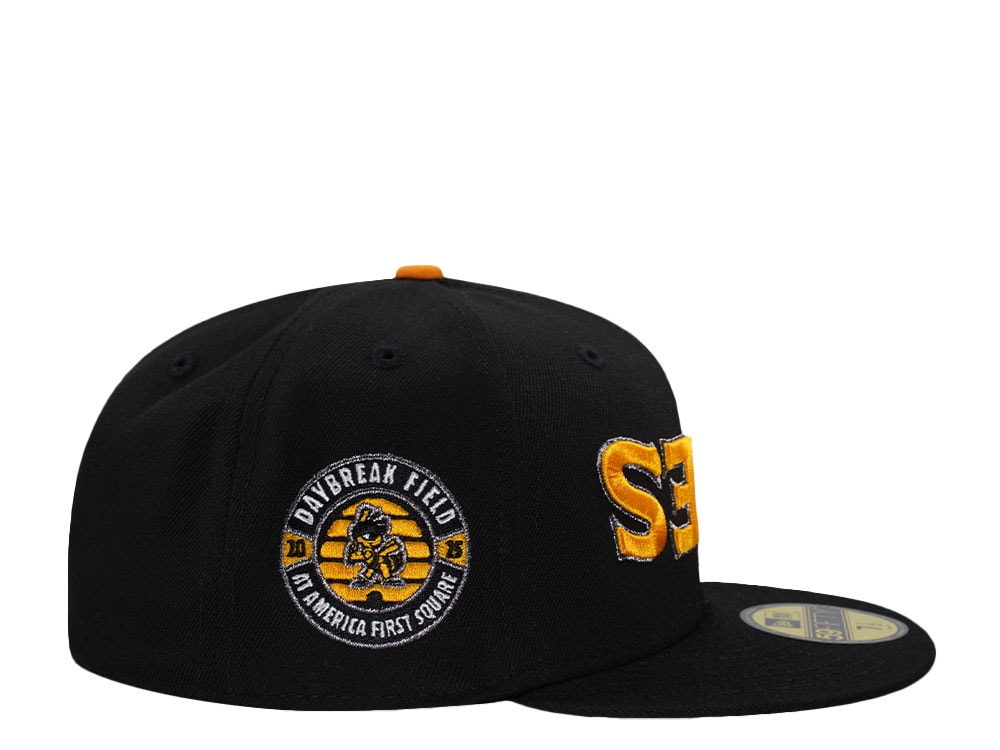 New Era Salt Lake Bees Black Prime Edition 59Fifty Fitted Casquette