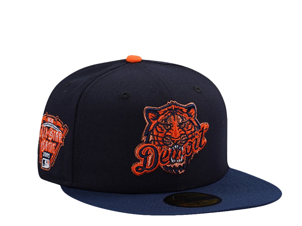 New Era Detroit Tigers All Star Game 2005 Ocean Blue Prime Edition 59Fifty Fitted Casquette