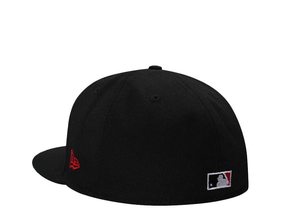 New Era Chicago White Sox Comiskey Park 75 Years Black and Red Edition 59Fifty Fitted Casquette