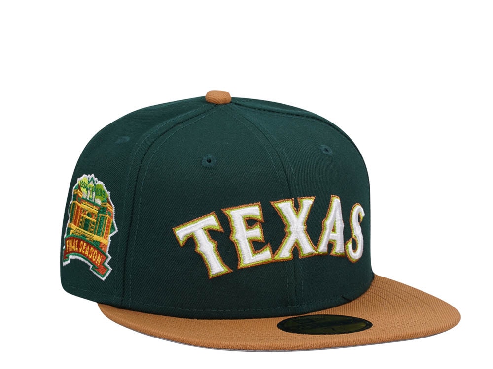 New Era Texas Rangers Final Season Script Two Tone Edition 59Fifty Fitted Casquette