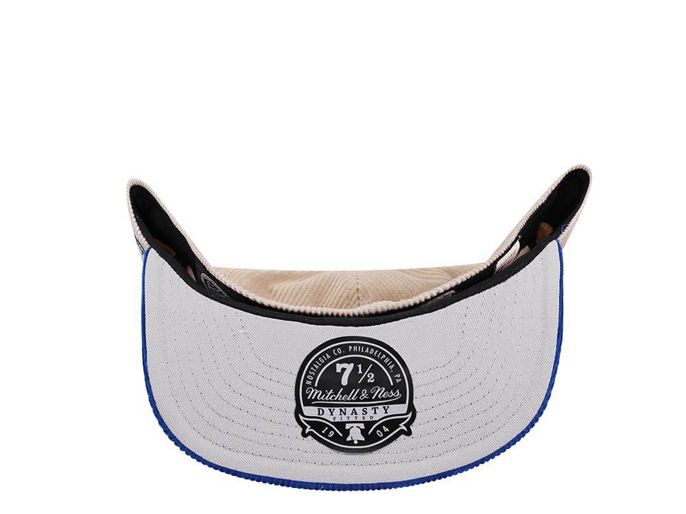 Mitchell & Ness Toronto Maple Leafs 75th Anniversary Two Tone Cord Edition Dynasty Fitted Casquette