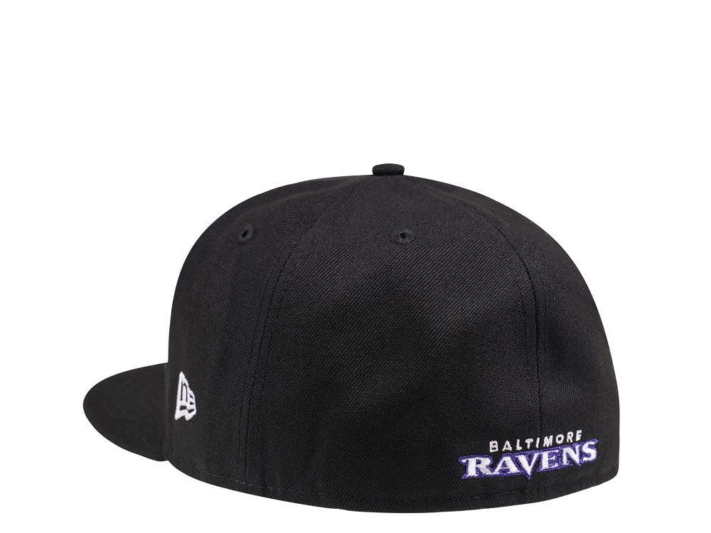 New Era Baltimore Ravens Alternate Logo Black Edition 59Fifty Fitted Casquette