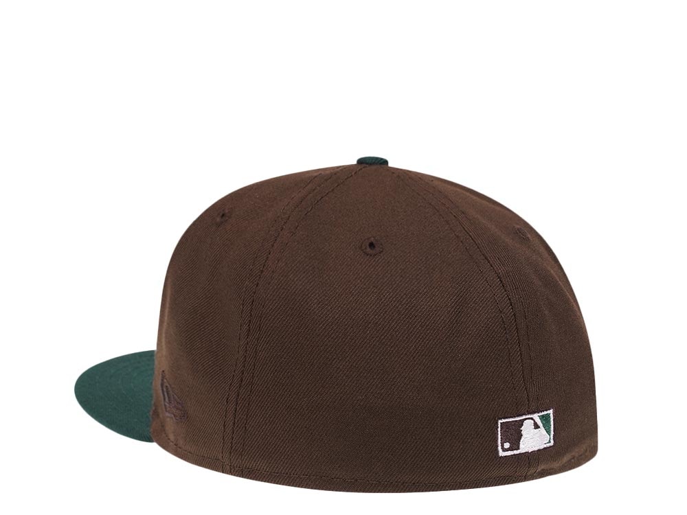 New Era Montreal Expos Brown All Star Game 1982 Forest Pink Edition 59Fifty Fitted Casquette