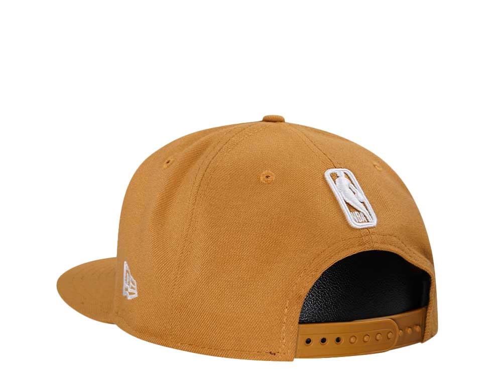 New Era Charlotte Hornets Panama Tan Edition 9Fifty Snapback Casquette