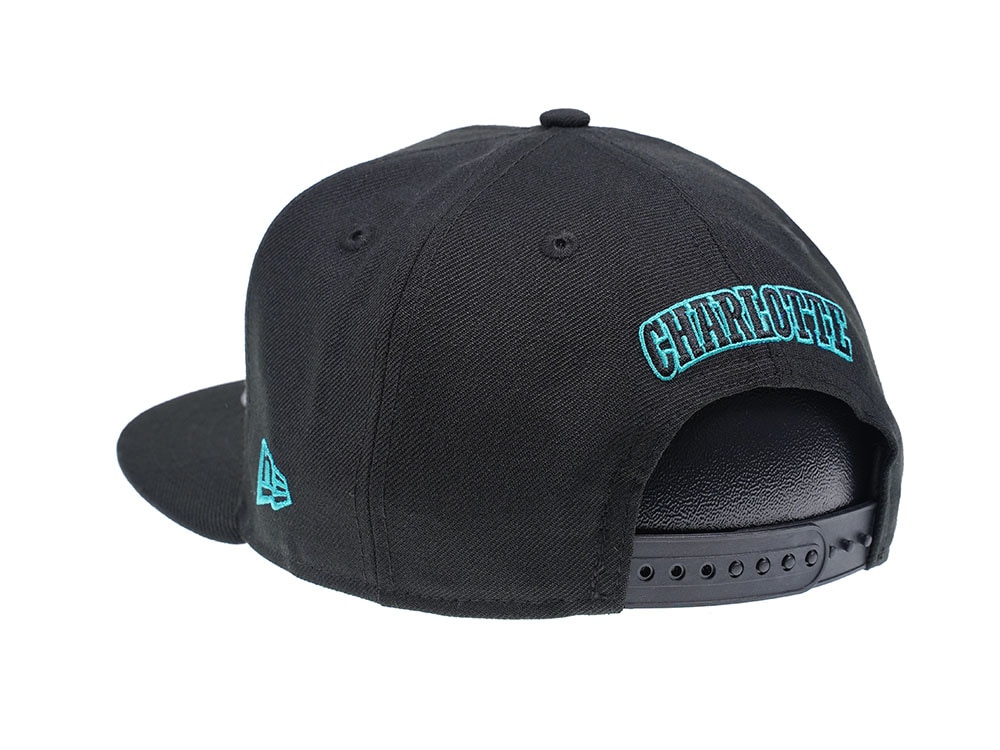 New Era Charlotte Hornets Detail Stitch 9Fifty Snapback Casquette