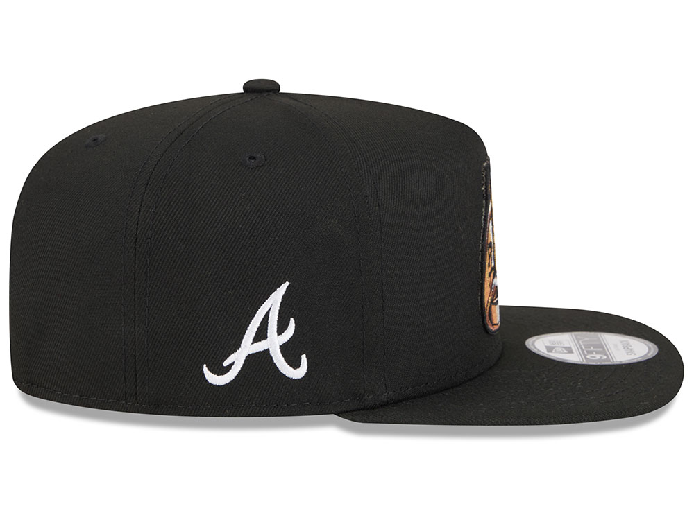 New Era Atlanta Braves Championship Ring Black Edition 9Fifty A Frame Snapback Casquette