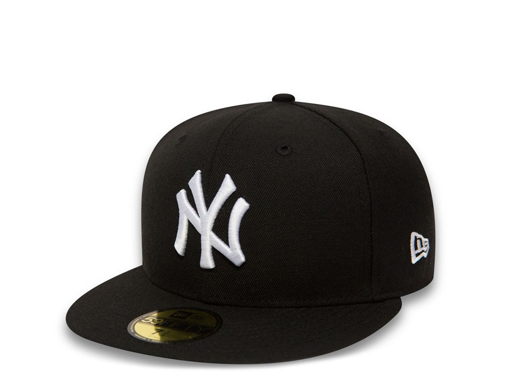 New Era New York Yankees Plain Black Prime Edition 59Fifty Fitted Casquette