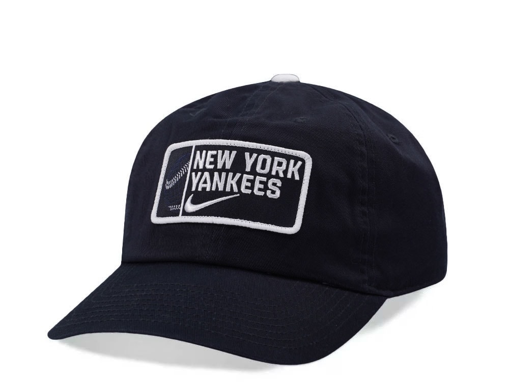 Nike New York Yankees Primetime Club Black Edition Strapback Casquette
